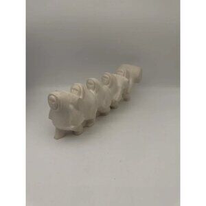 VINTAGE COMPOSTION INUIT STATUE